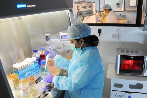 Analysis of Pathogen in microbiology laboratory