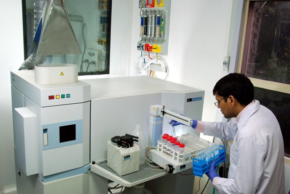 Analysis of mineral by ICP - OES